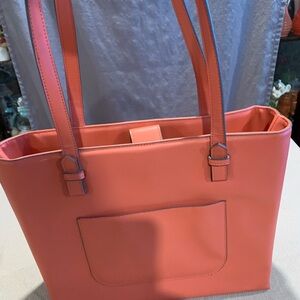 A New Day Coral Tote Bag